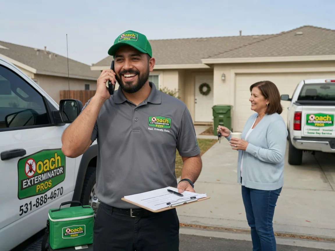 Pest Control Roach Exterminator Fairfield, WA FAQs